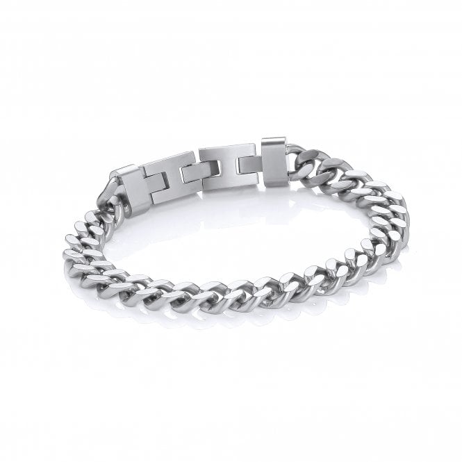 Stainless Steel Curb Chain Bracelet